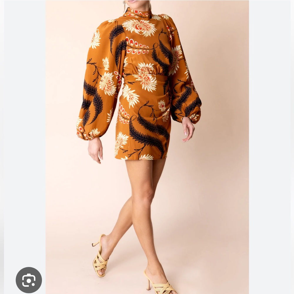 RHODE Luke Orange Dress